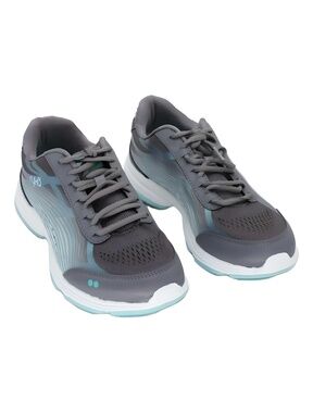 Ryka Devotion Plus 3 Womens Walking Shoes Quiet Gray Mesh Size 7W